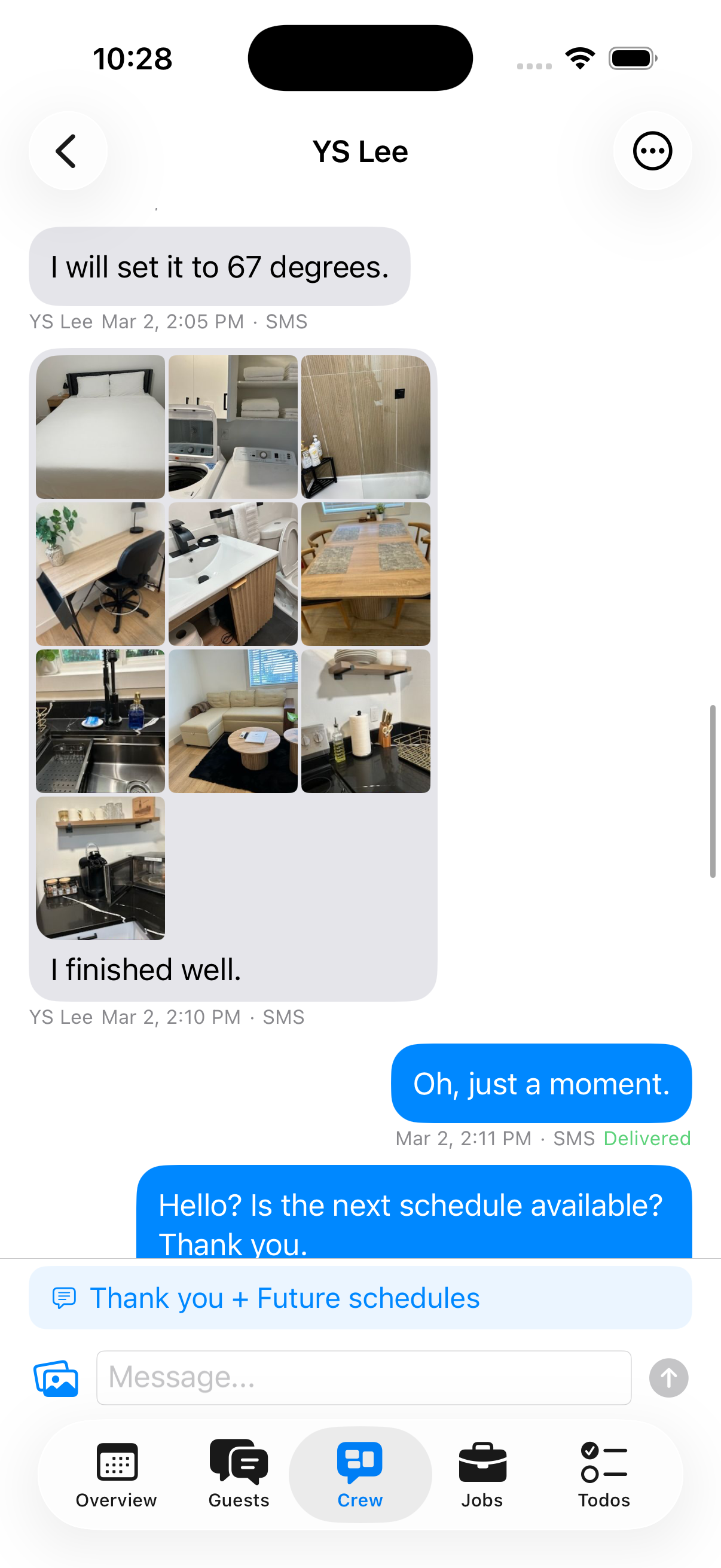Host app - Crew Chat